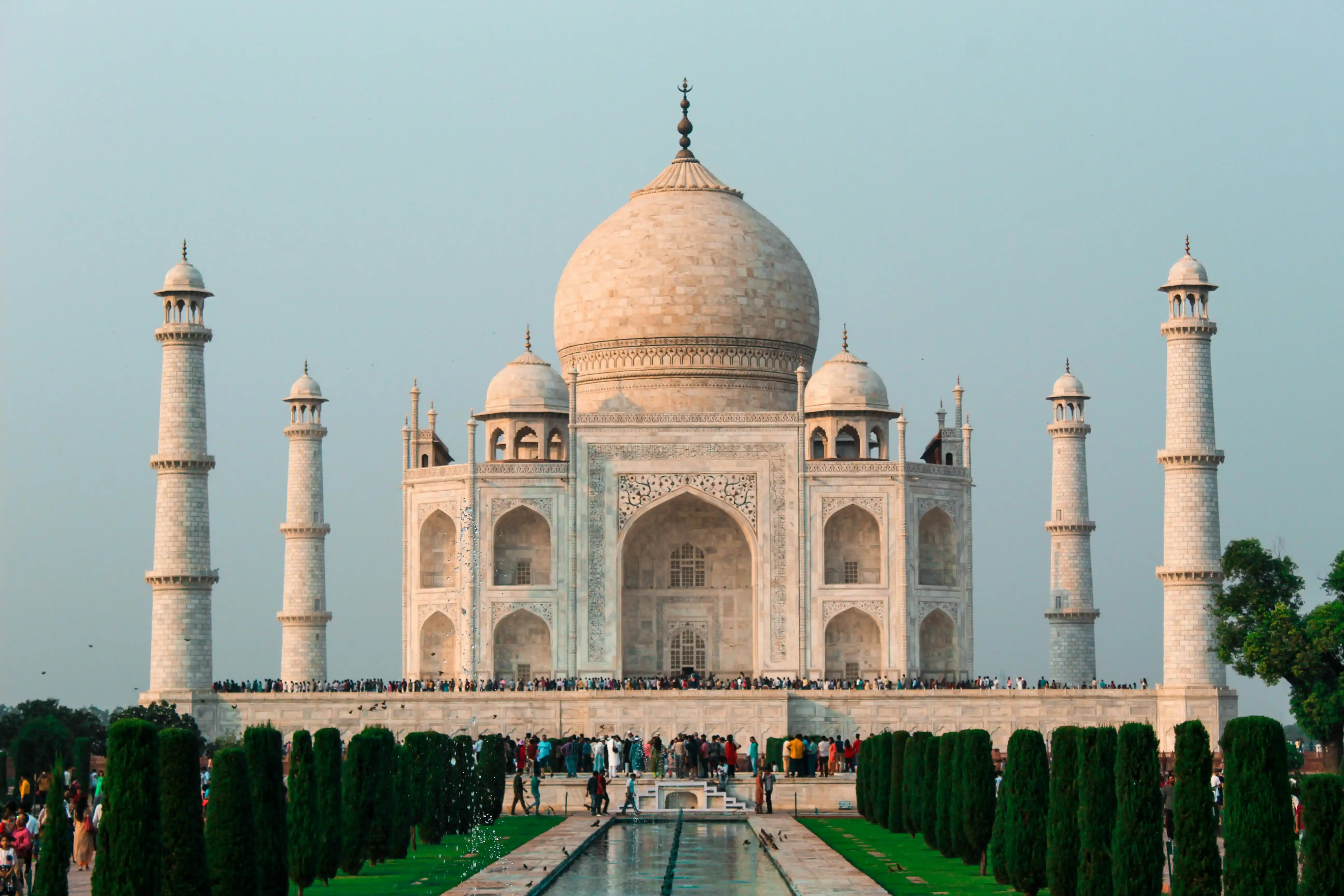 taj mahal delhi in india