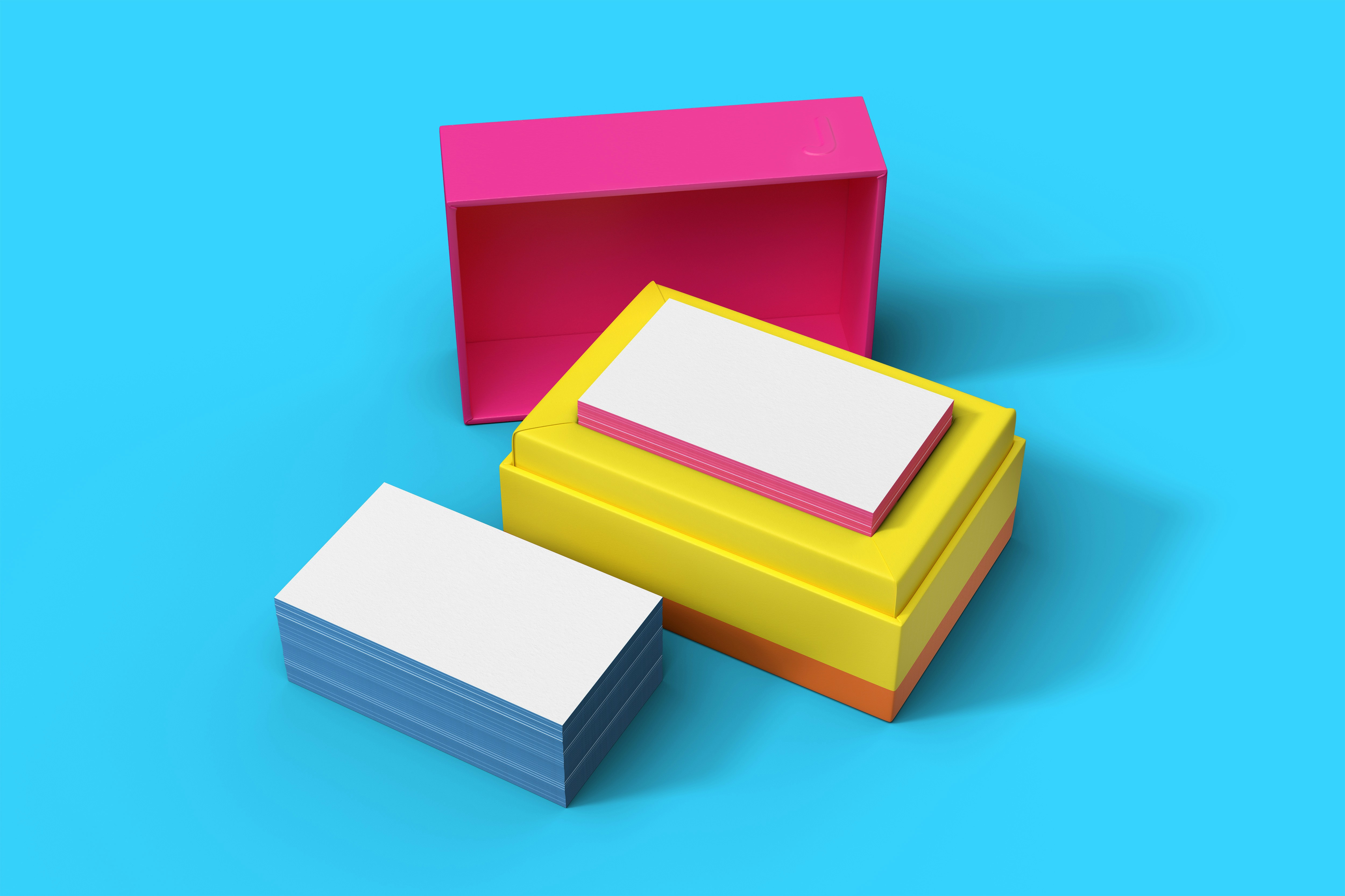 Blank Business Cards