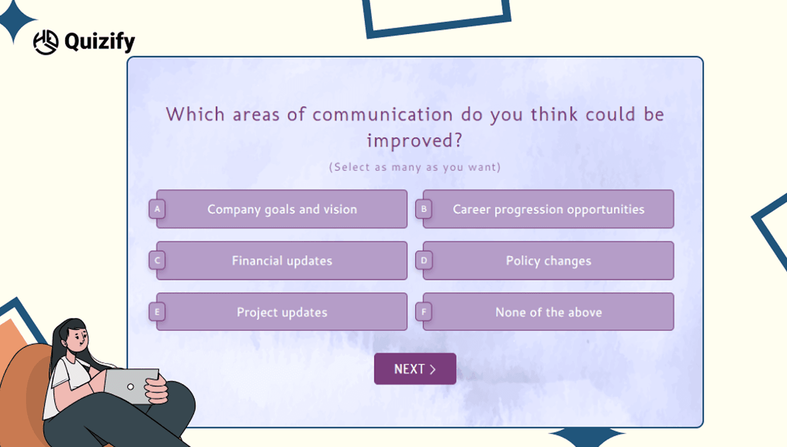 Lead Generation Quizzes for Quizify
