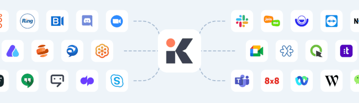 Krisp integrates to 800+ supported apps