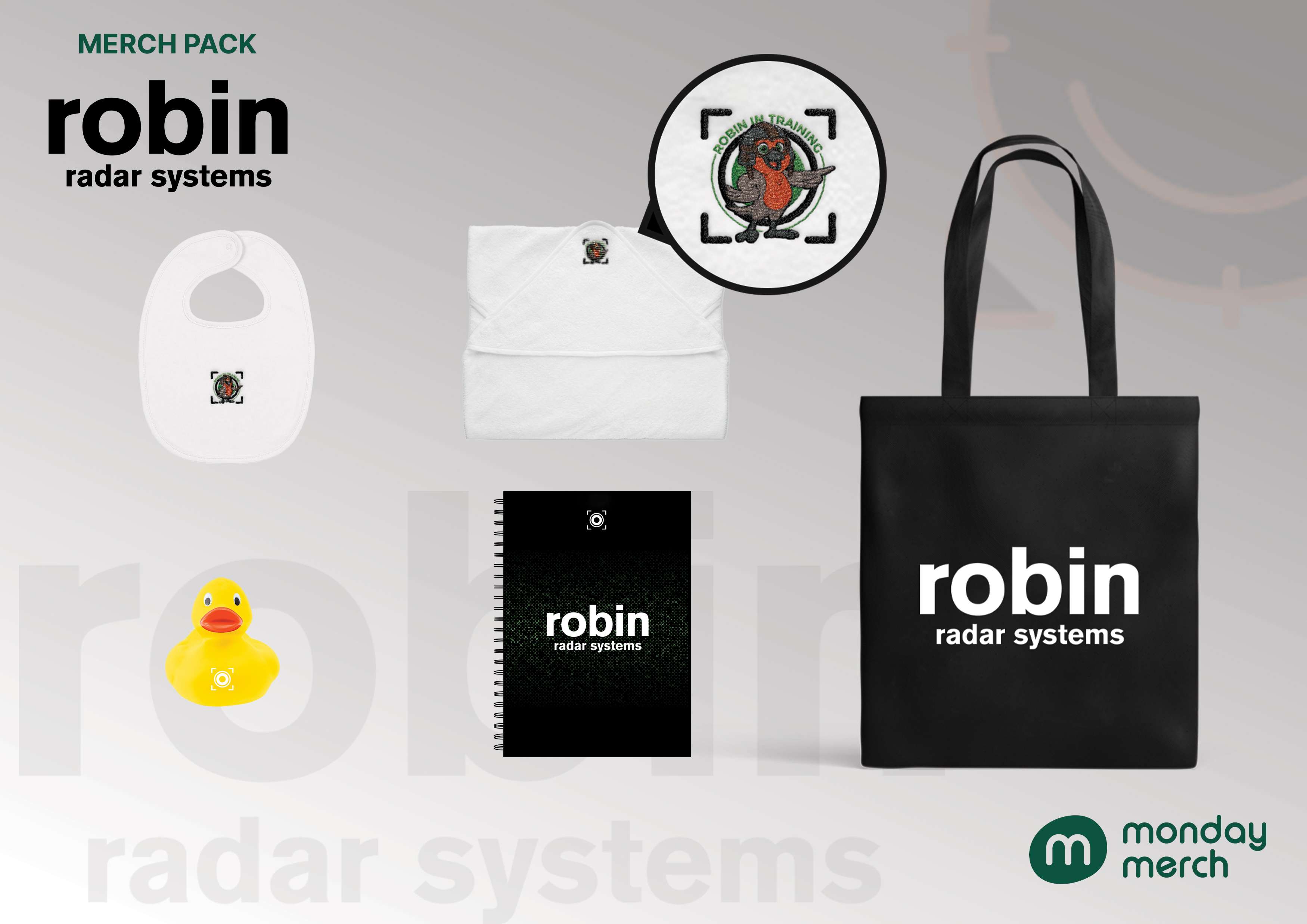 Merch Pack For Robin Radar Systems