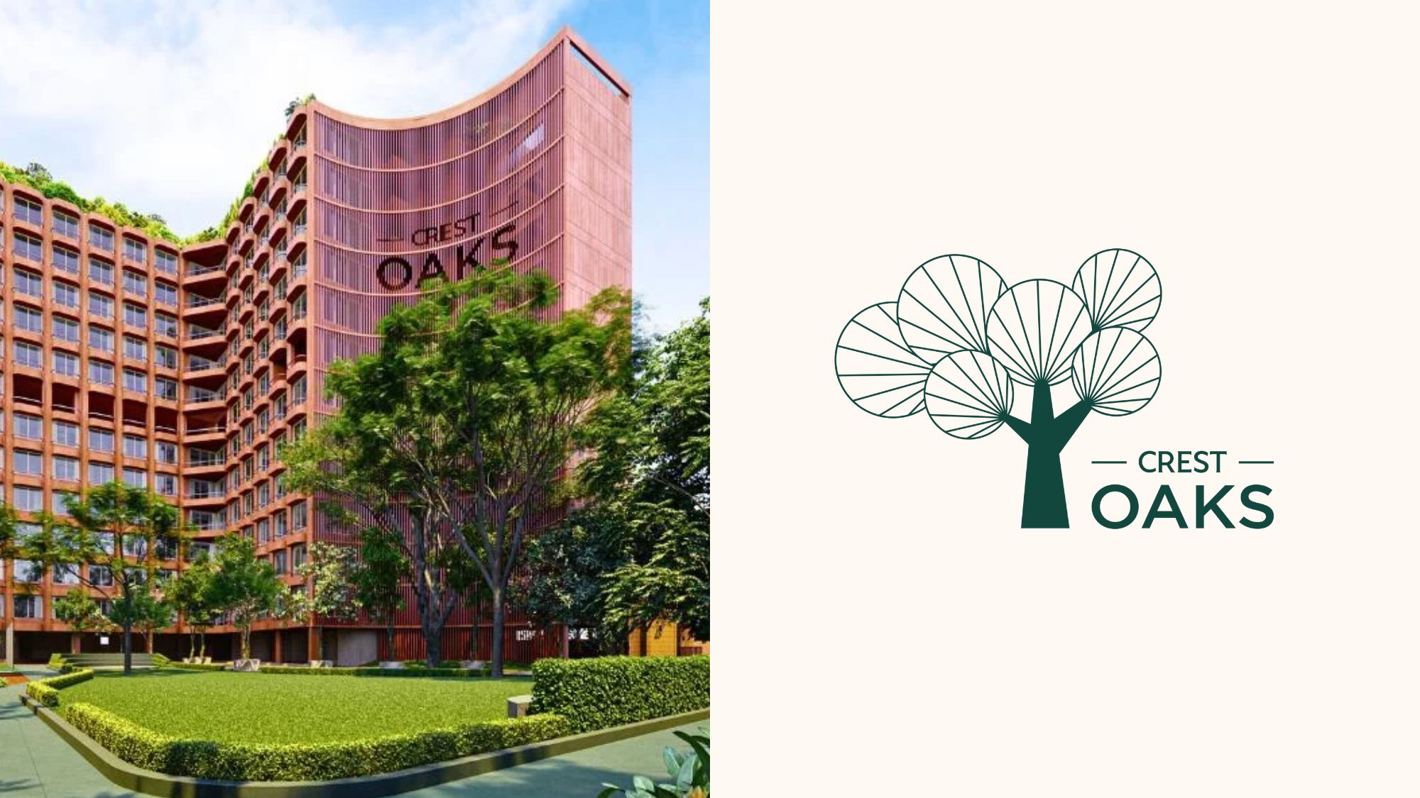 Crest Oaks: Logo Design