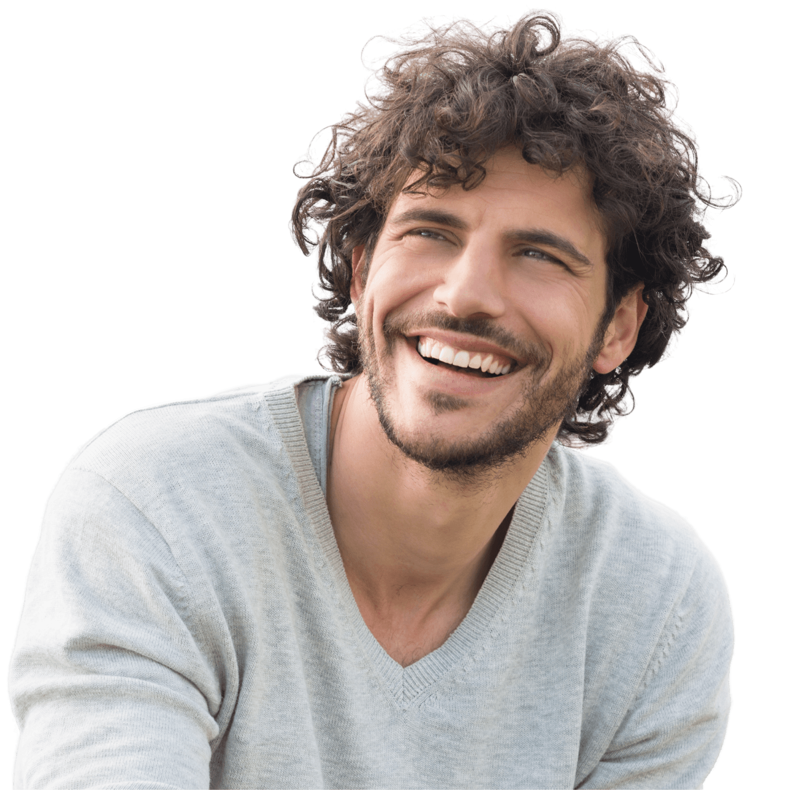 glad man ler. autism vuxen. cevia psykaitri