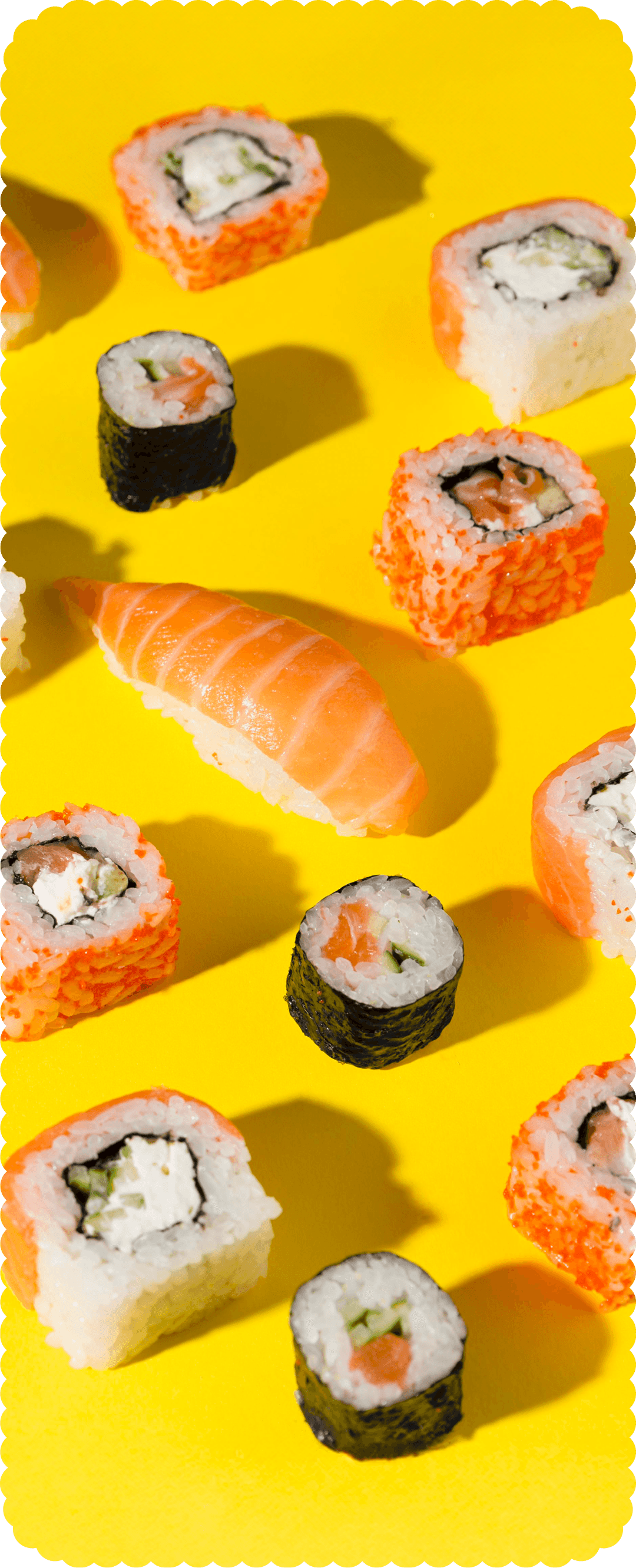 Mike's all types of sushi