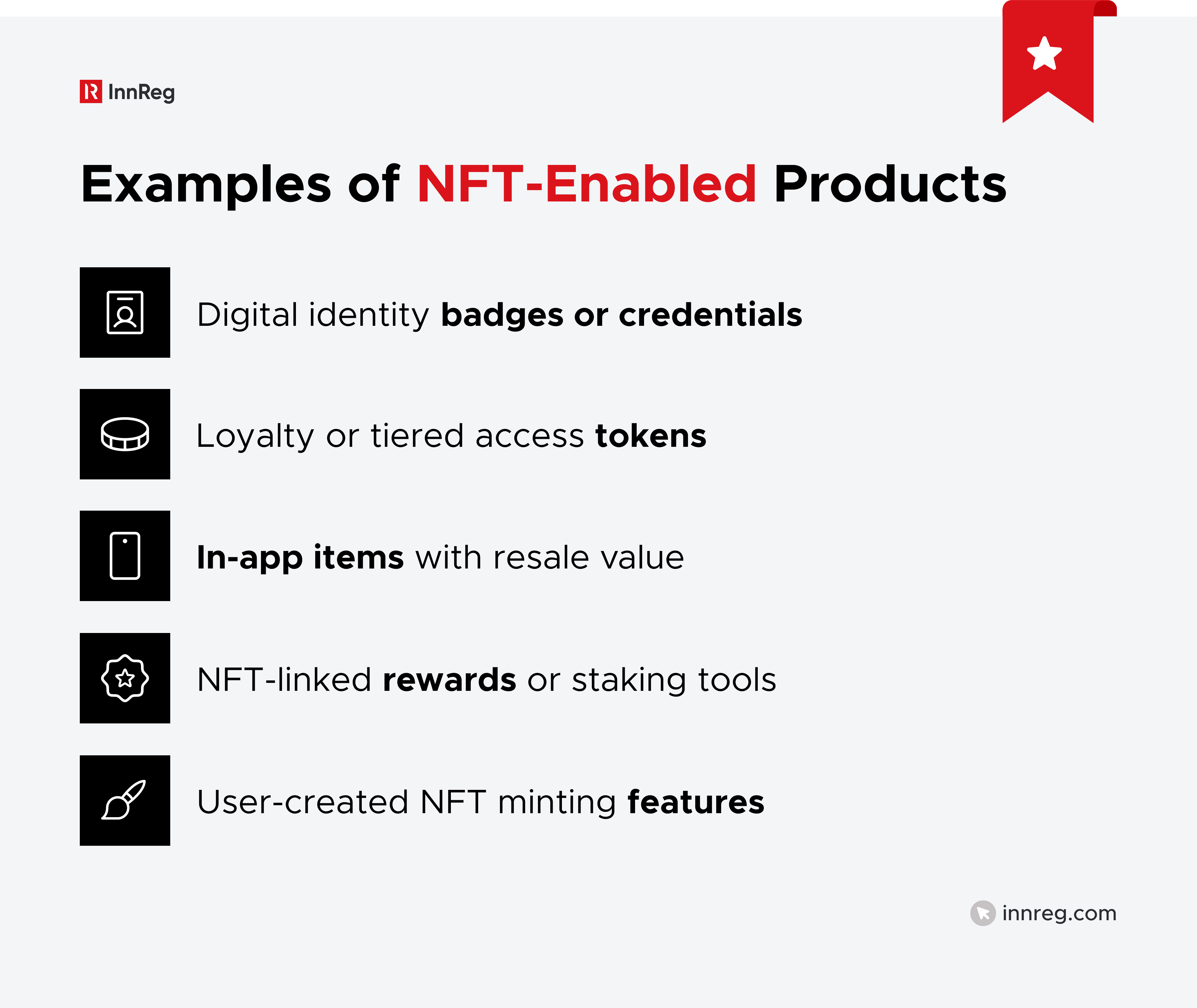 Examples of NFT-Enabled Products