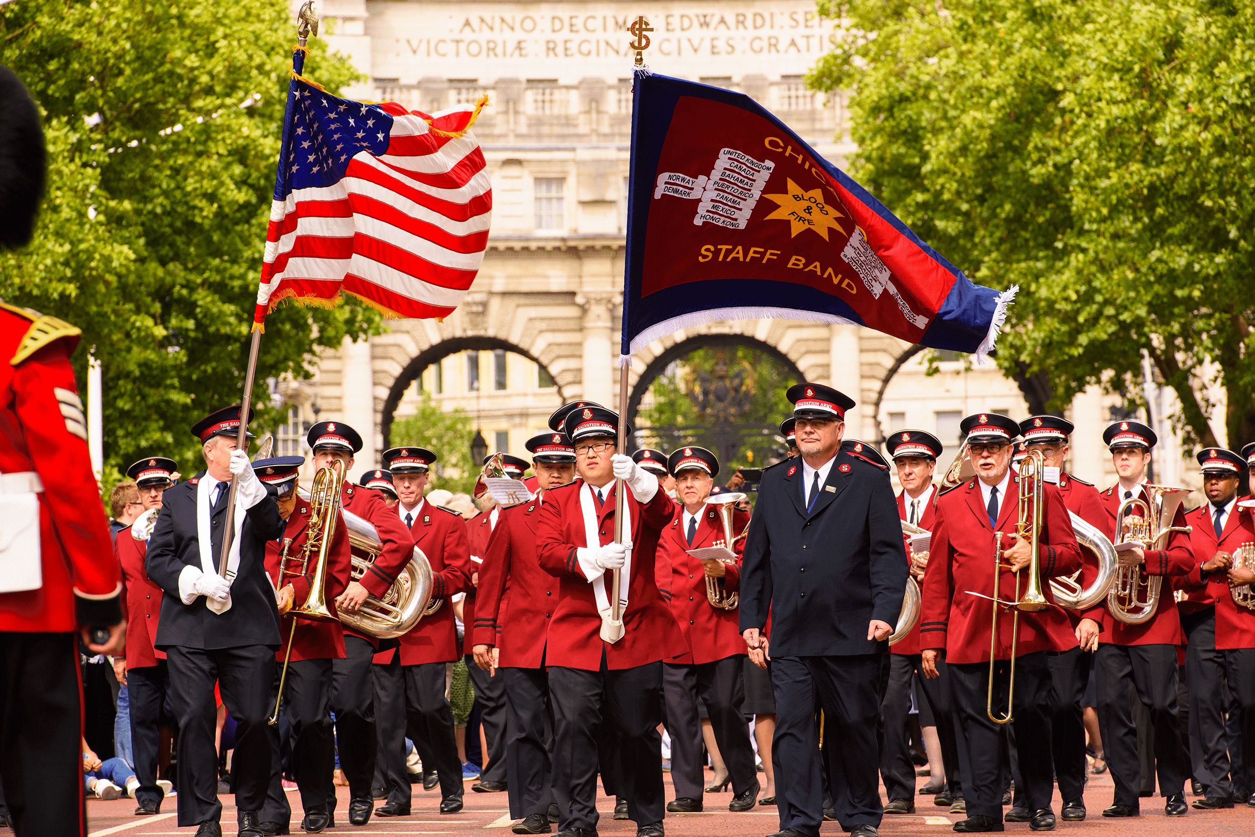 Salvation Army 150th Anniversary kick off parade