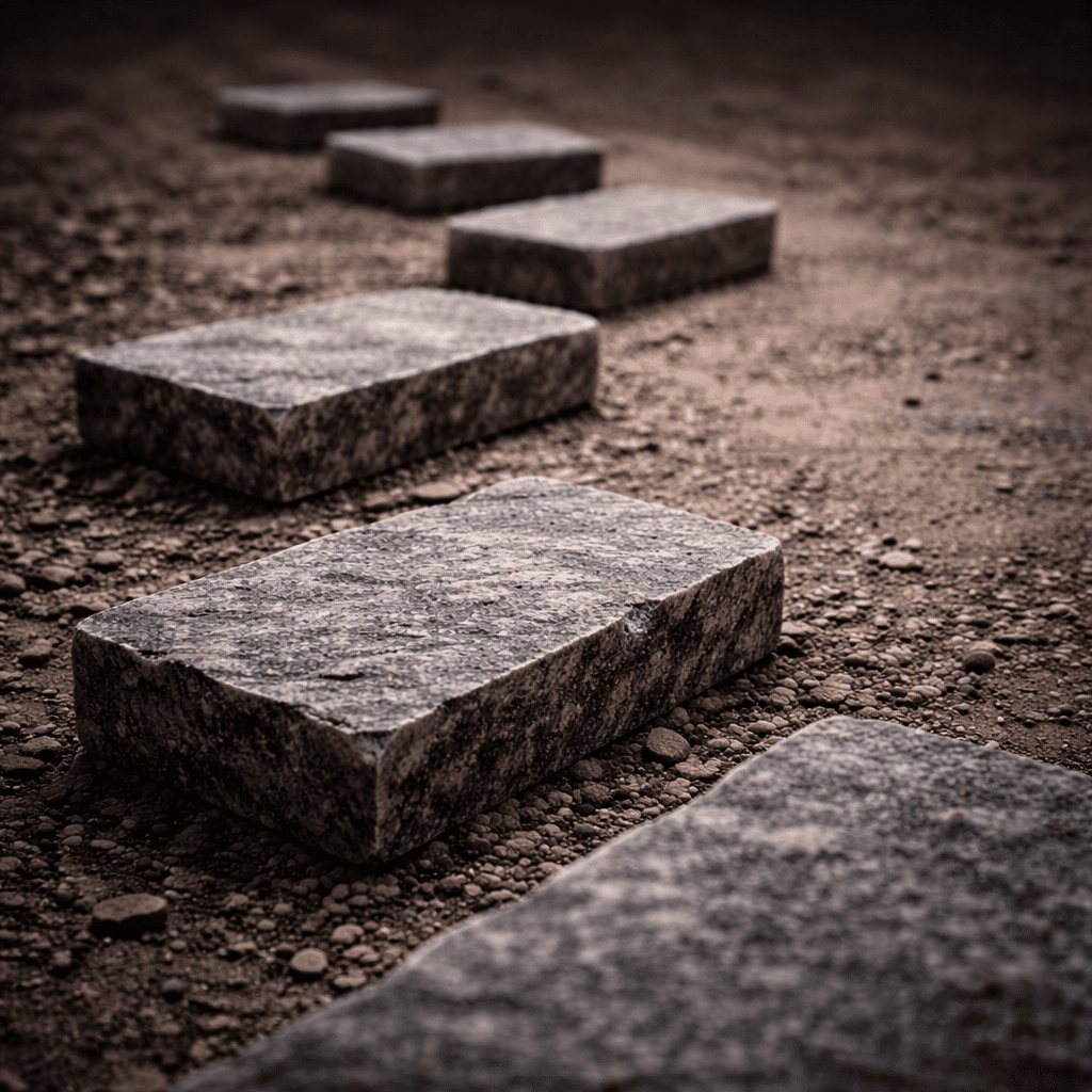 person holding white and blue plastic blocks