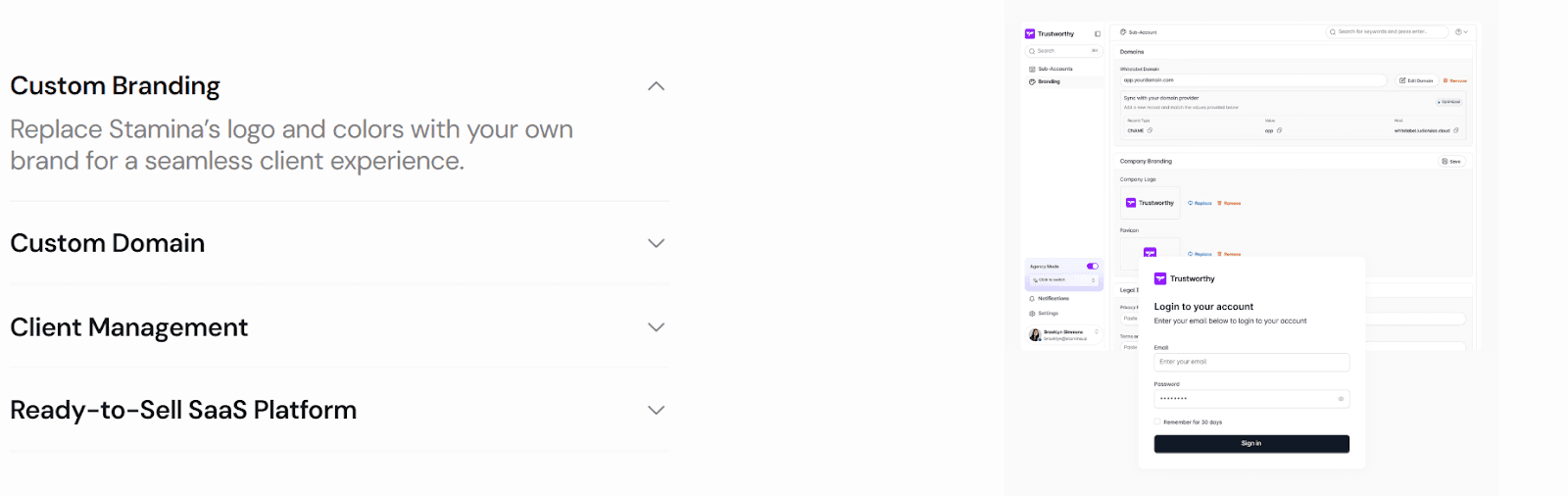 Whitelabel by Stamina&nbsp;