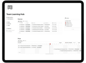 Team Learning Hub - Notion Template - Marco Elizalde - Thumbnail