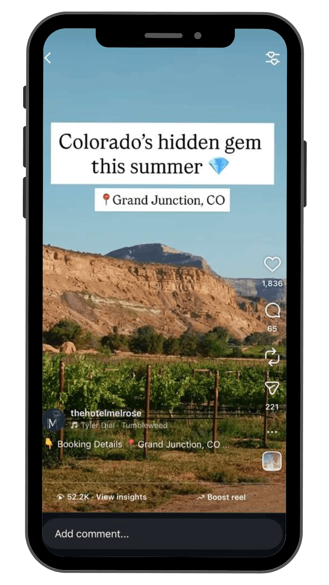 Viral Hospitality Instagram Reels