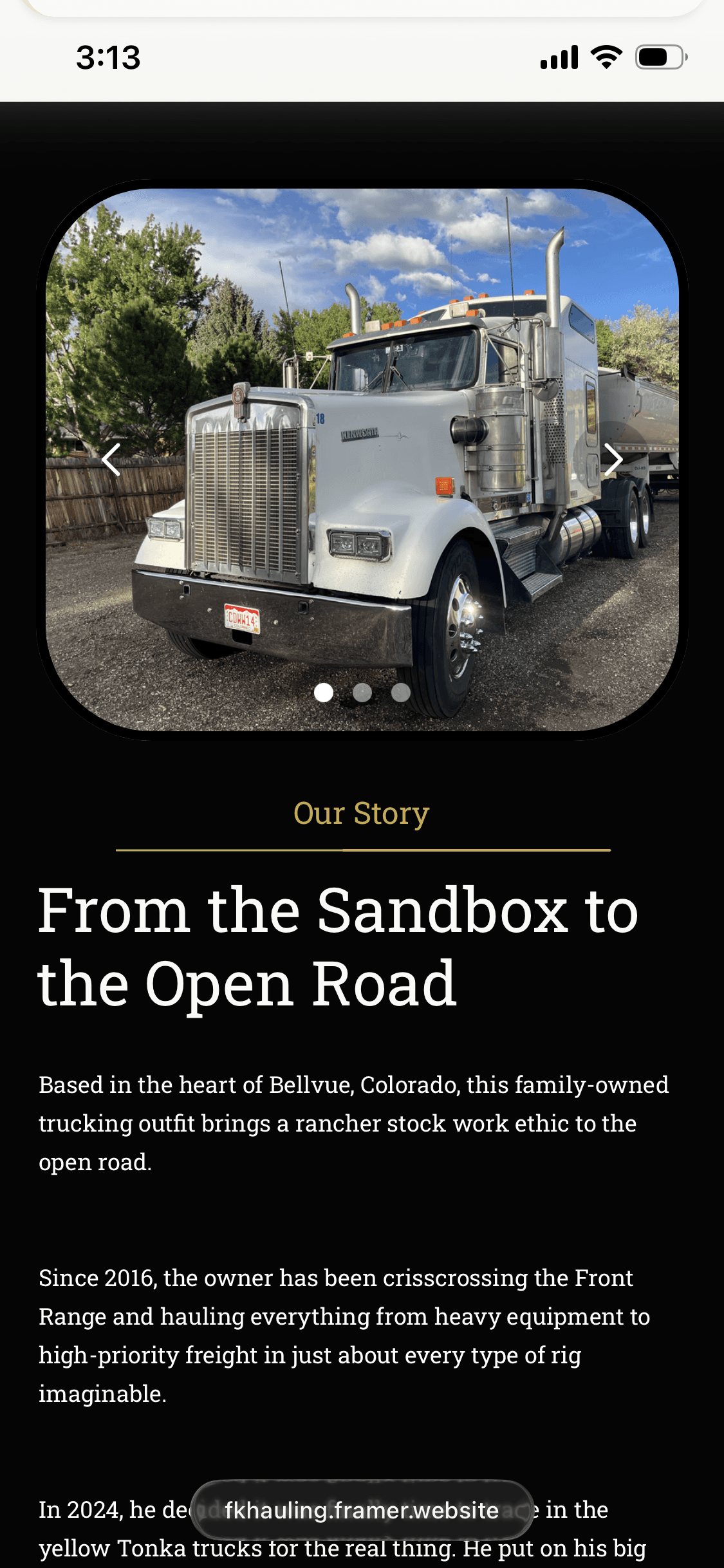 me oh my website homepage