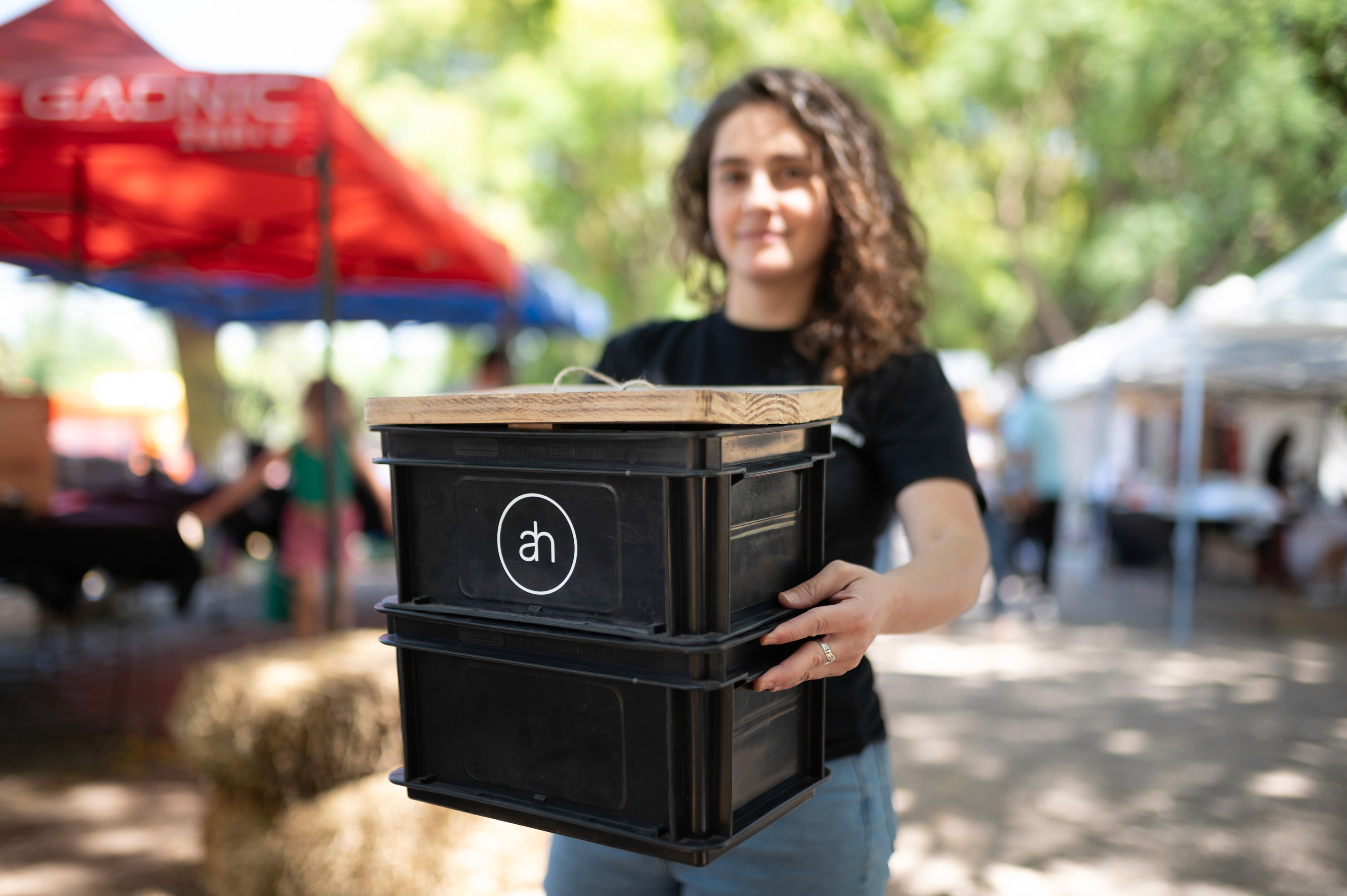 Coach explaining stuff to an athlete