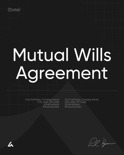 Mutual Wills Agreement