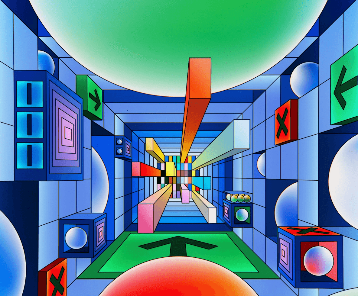 An abstract image for AI 1