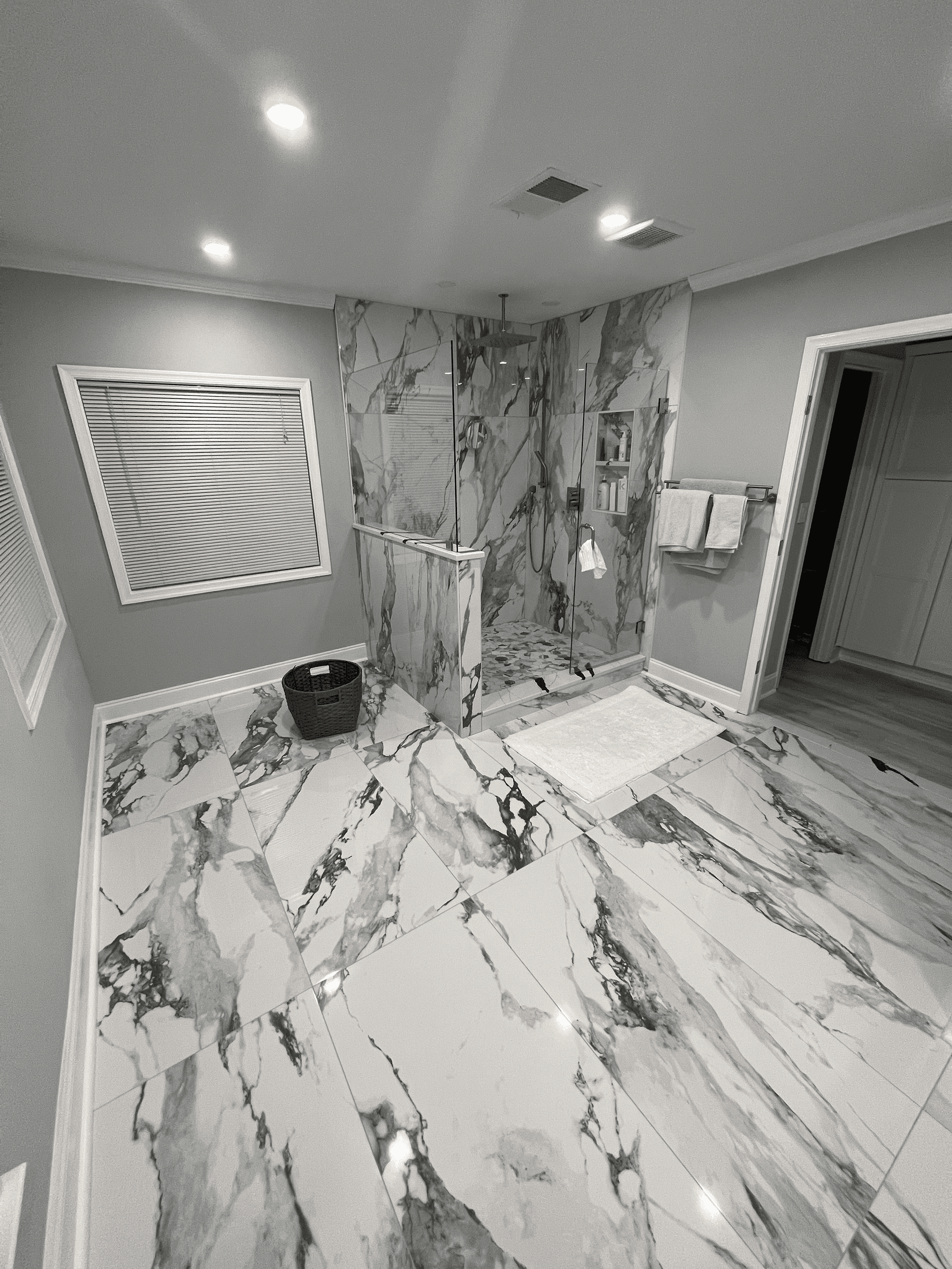 white wooden kitchen cabinet with black pendant lamp