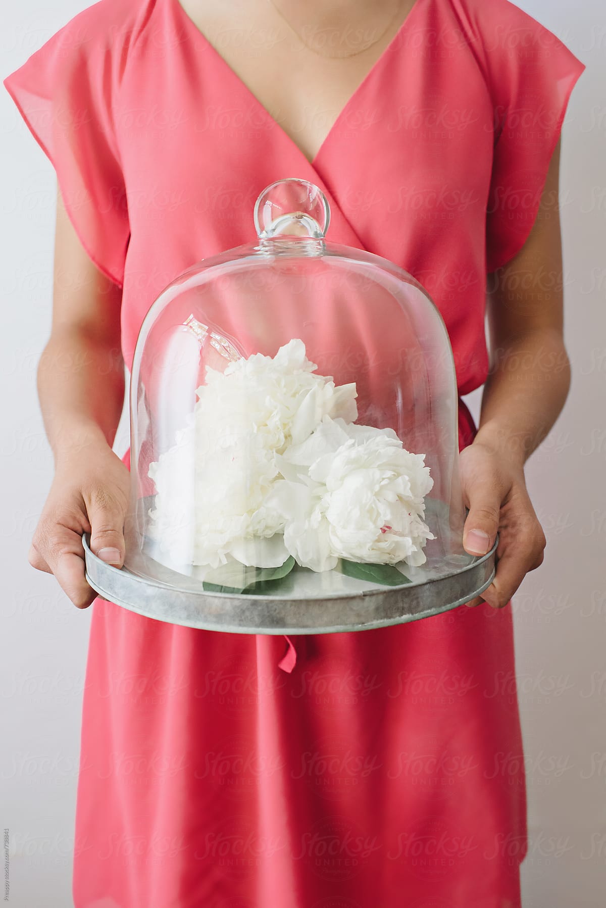 Profile portrait with natural lighting featuring long blonde hair