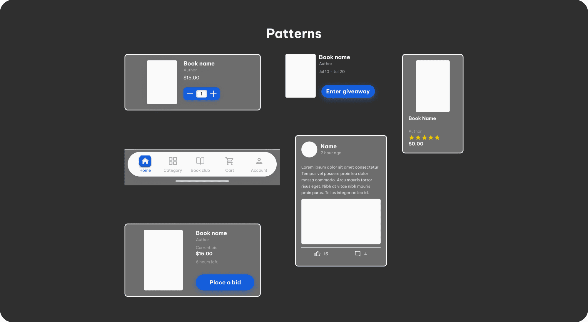 Design system - Patterns