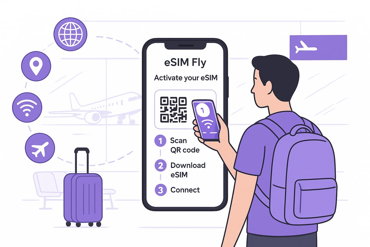 How Esim Fly Works: Step-by-Step Guide