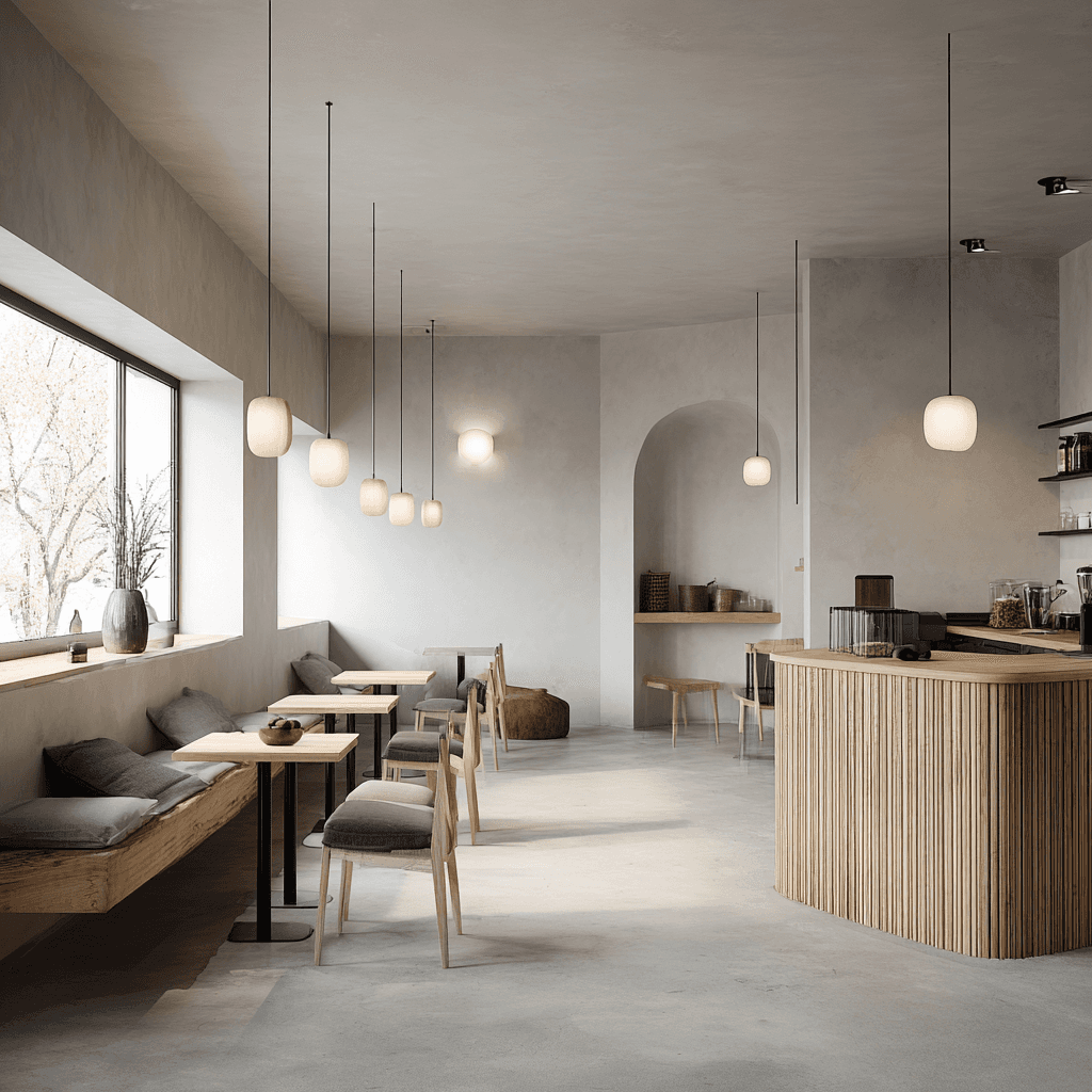 Image of Zen dining space