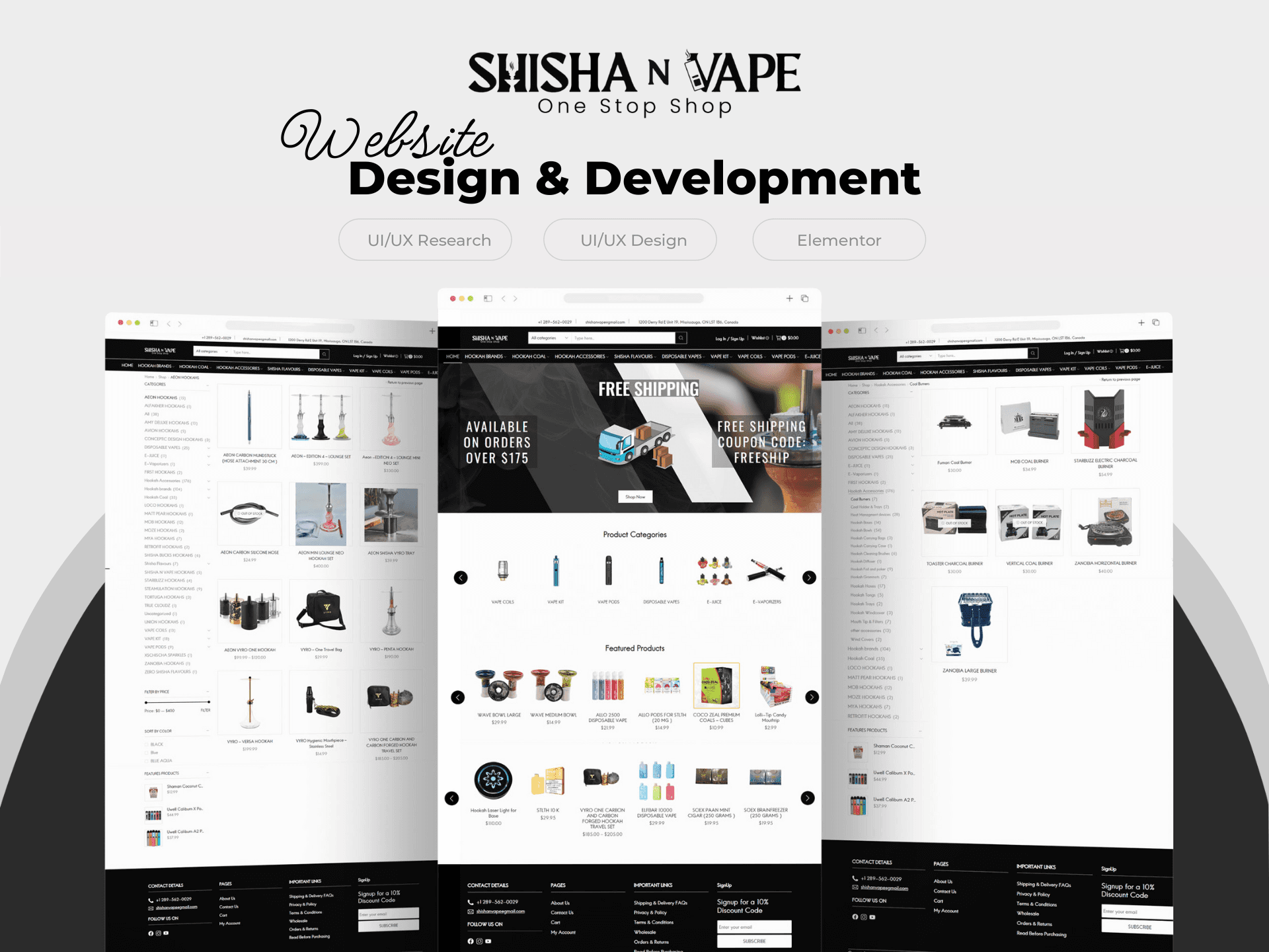 Nuon Crypto UX UI design website