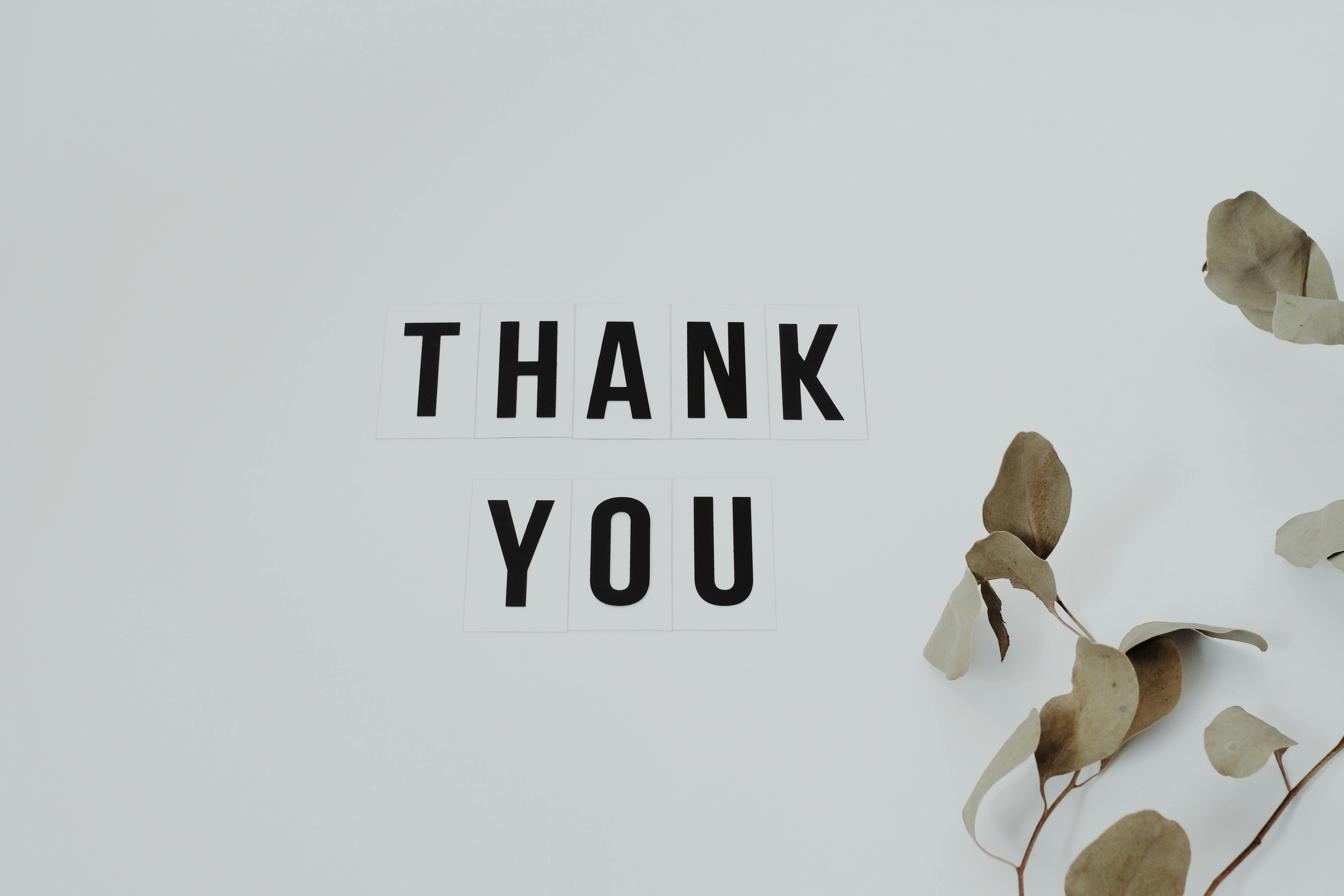 Thank you image