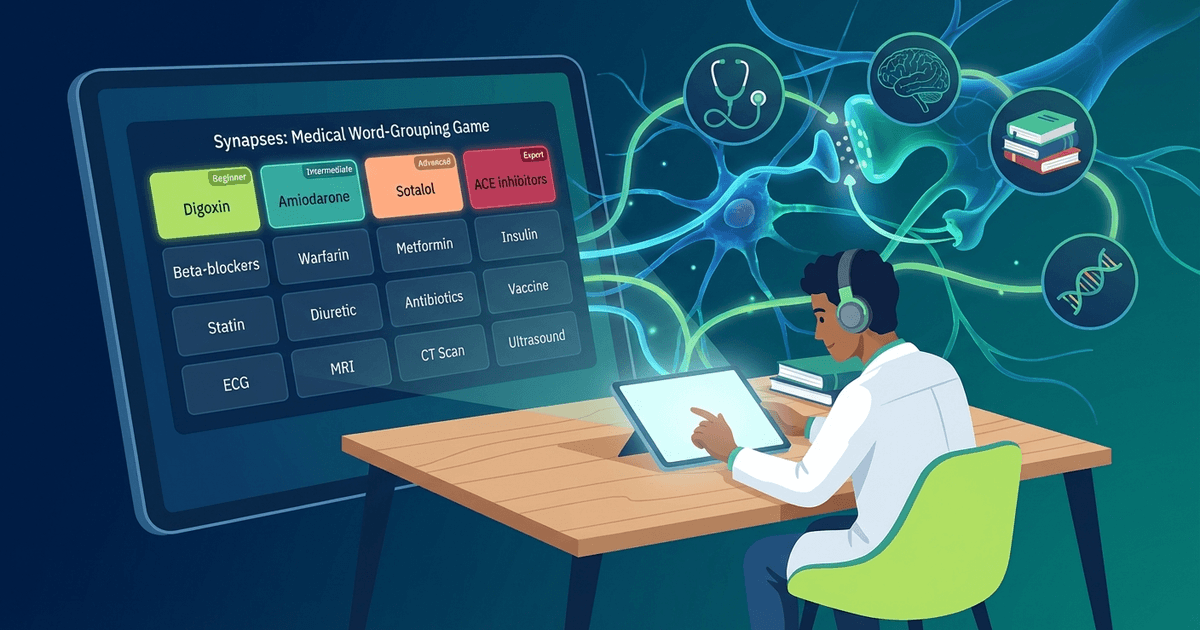 Cover: How Oncourse Synapses Works: AI-Powered Spaced Repetition Flashcards for USMLE (2026)