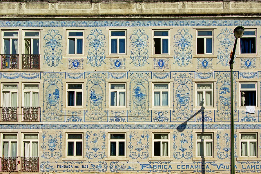 House in Lisbon azulejos