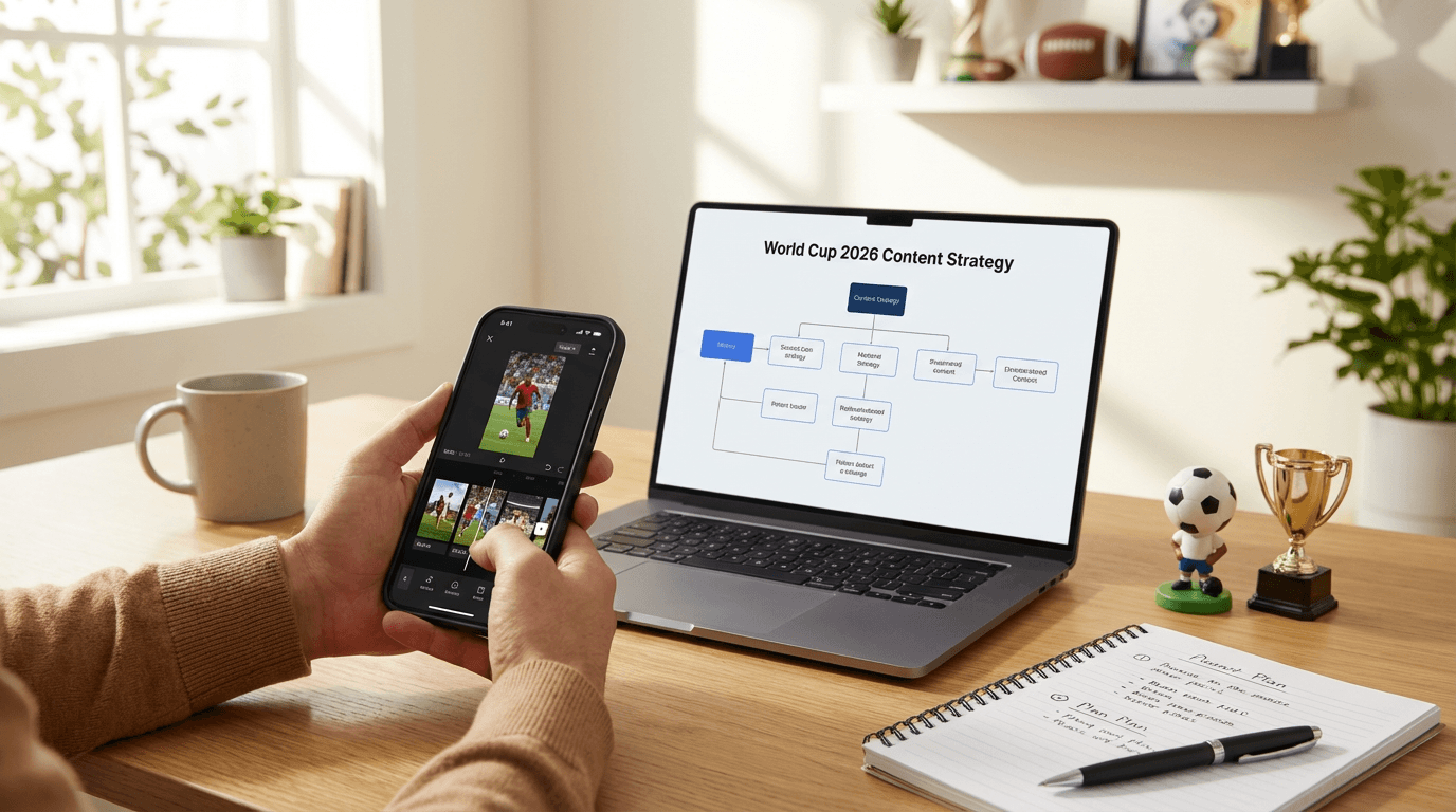 Person editing video near laptop - YouTube Shorts Content Ideas