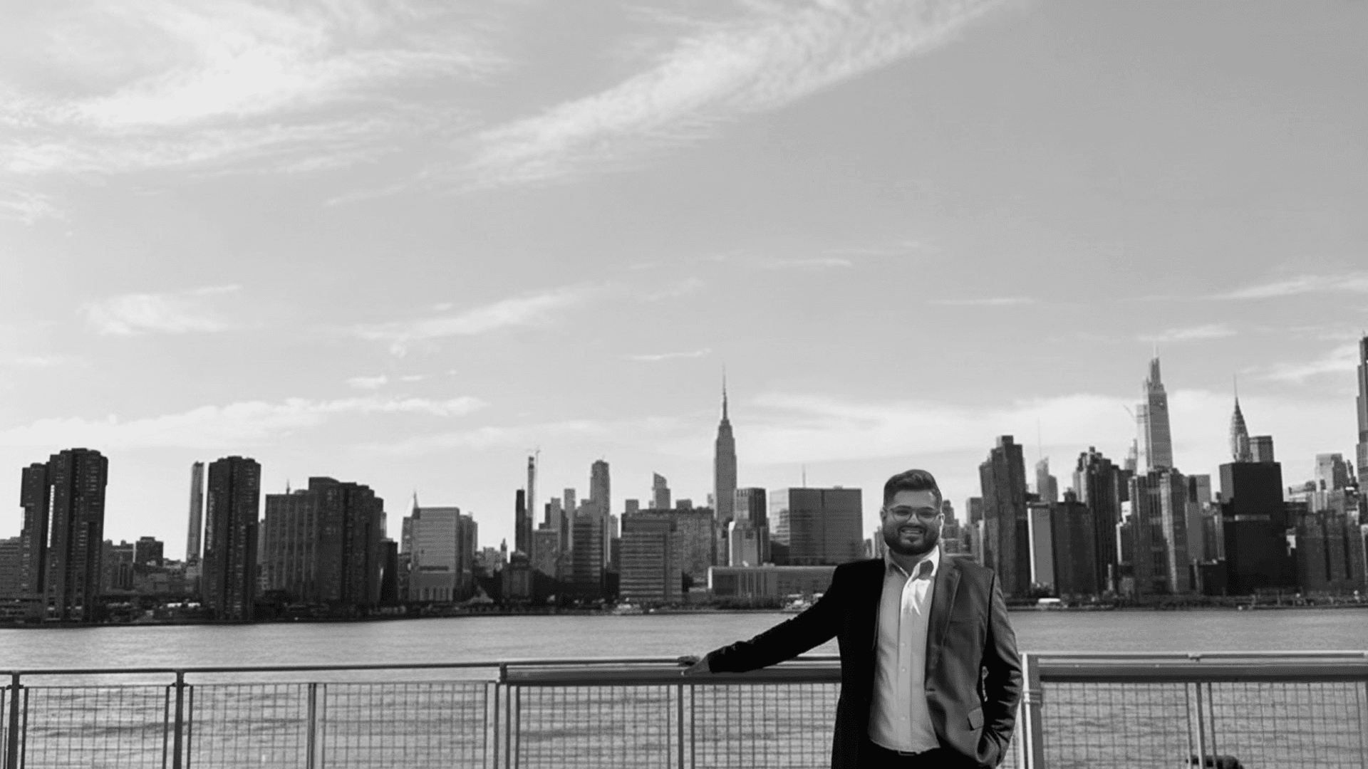Dynamic picture of a cyclist riding downhill
