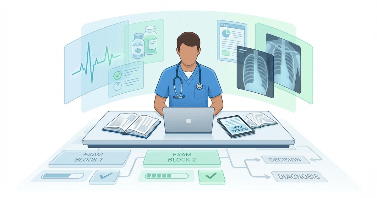 Cover: USMLE Step 2 CK: Complete Exam Guide 2026 — Format, Scoring, High-Yield Topics, and How to Pass