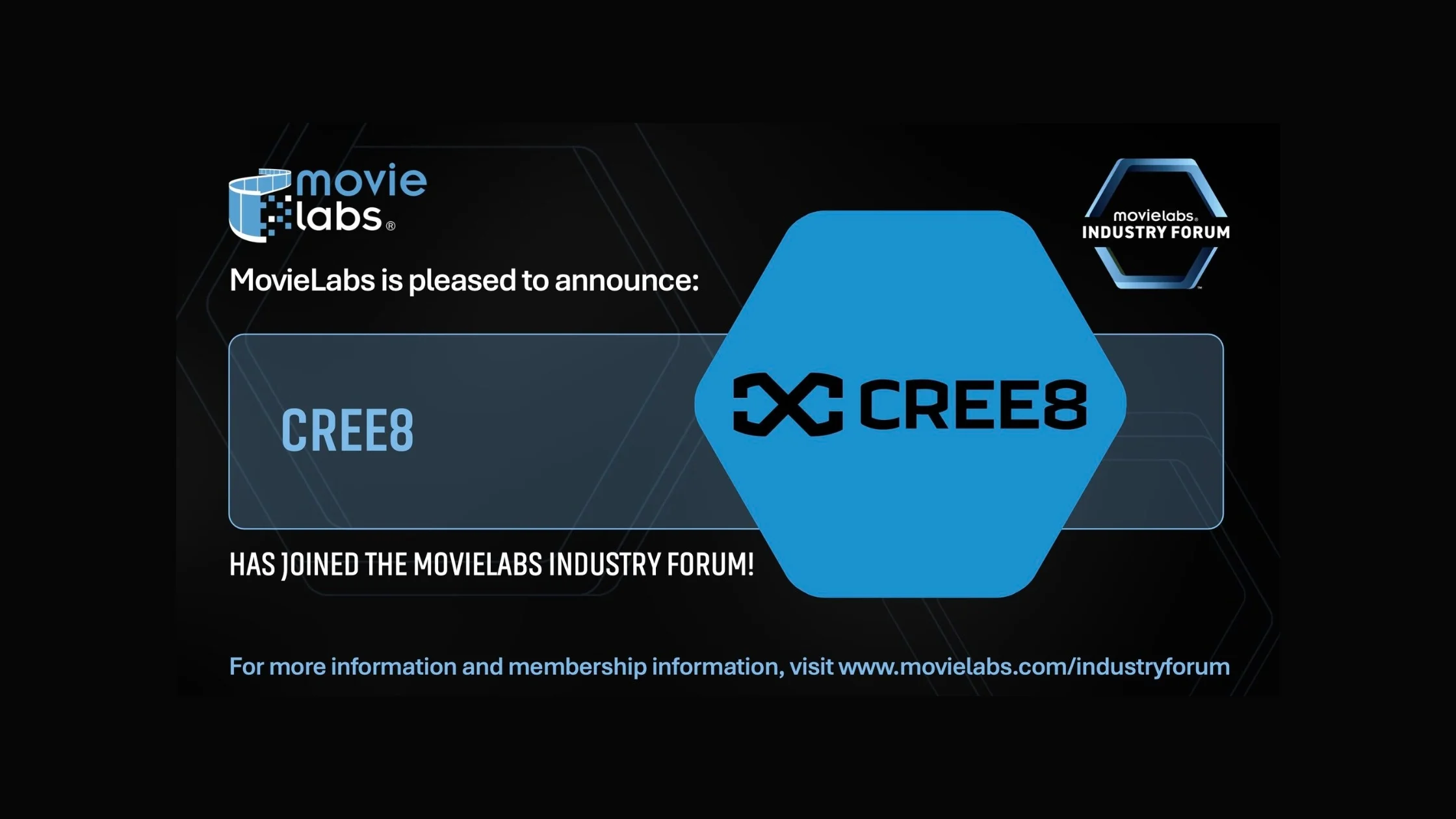 Cree8 Joins Movie Labs