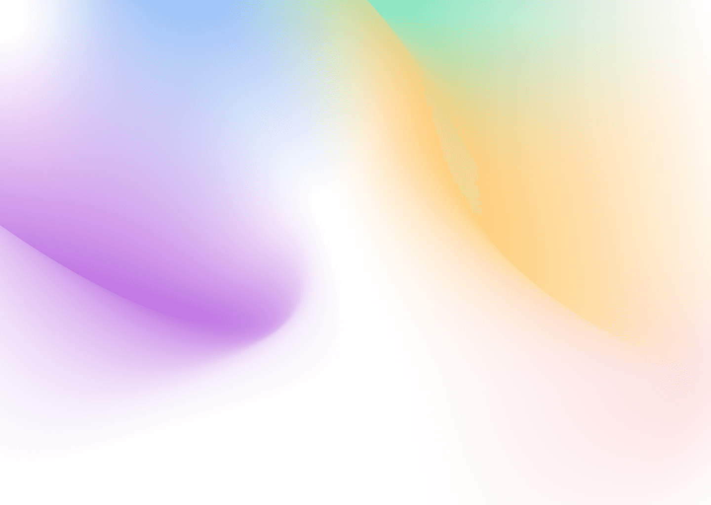 A gradient background consisting yellow, purple and green shades