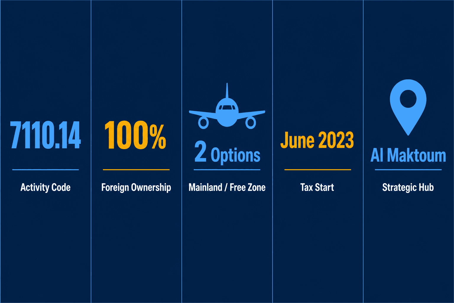 Infographic: How to Get an Aviation consultancy Business License in Dubai