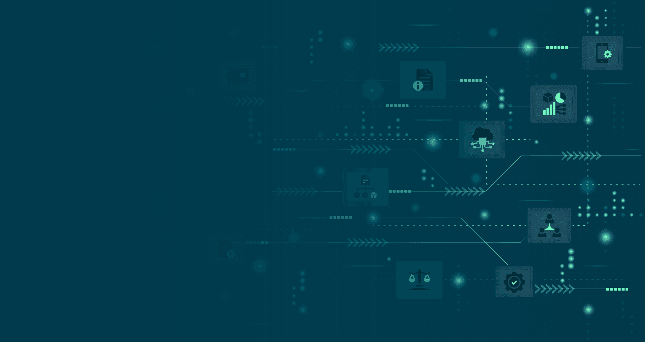 digital background integrated document managament process
