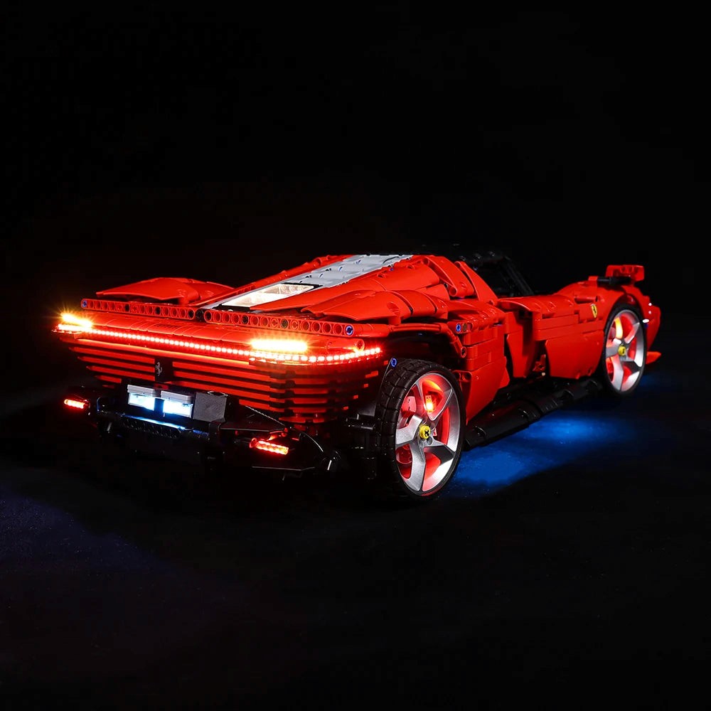 LED-lyssett til LEGO® Ferrari Daytona SP3 42143, bilde 5 - Brikkenerd
