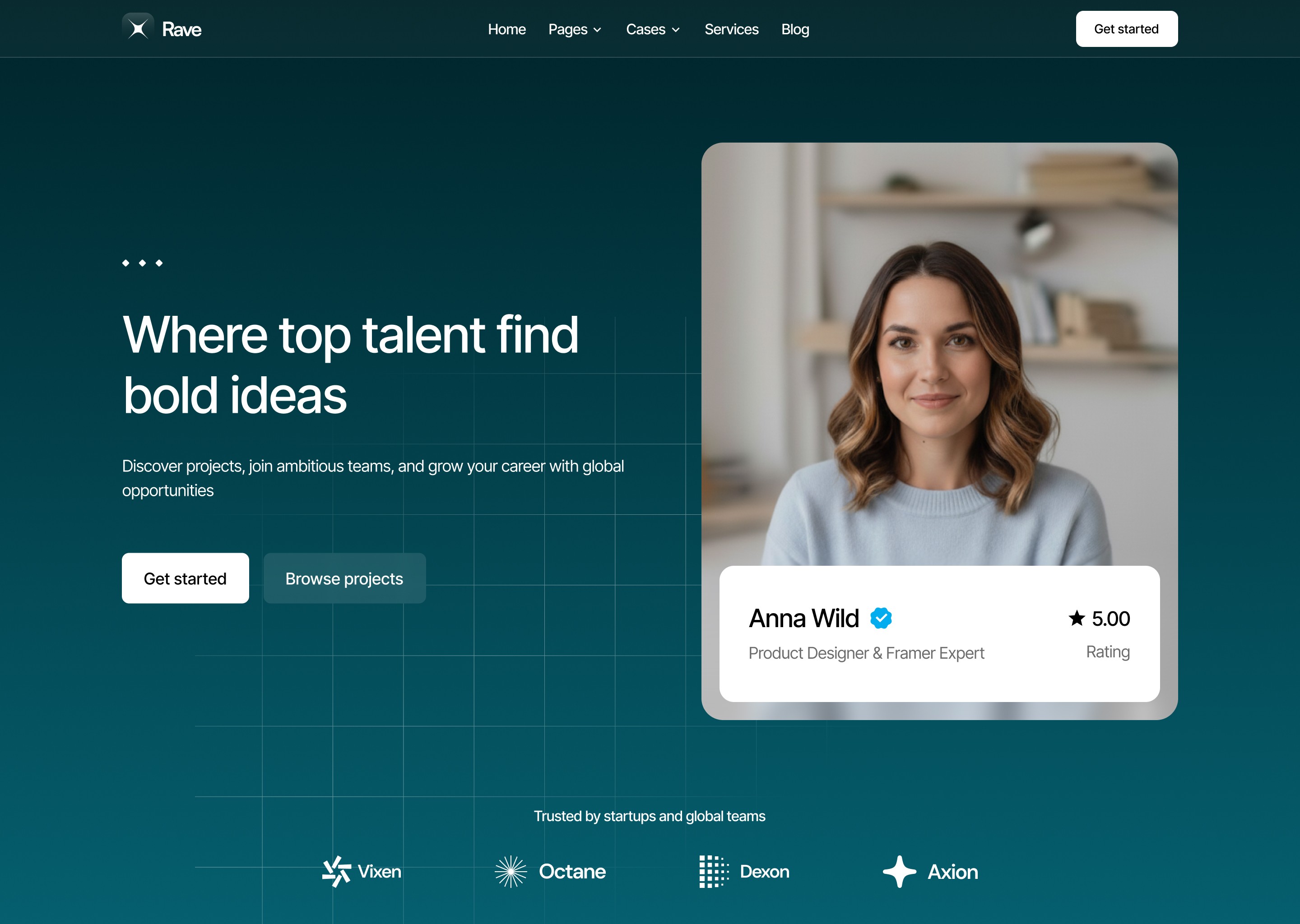 Inverse navigation menu