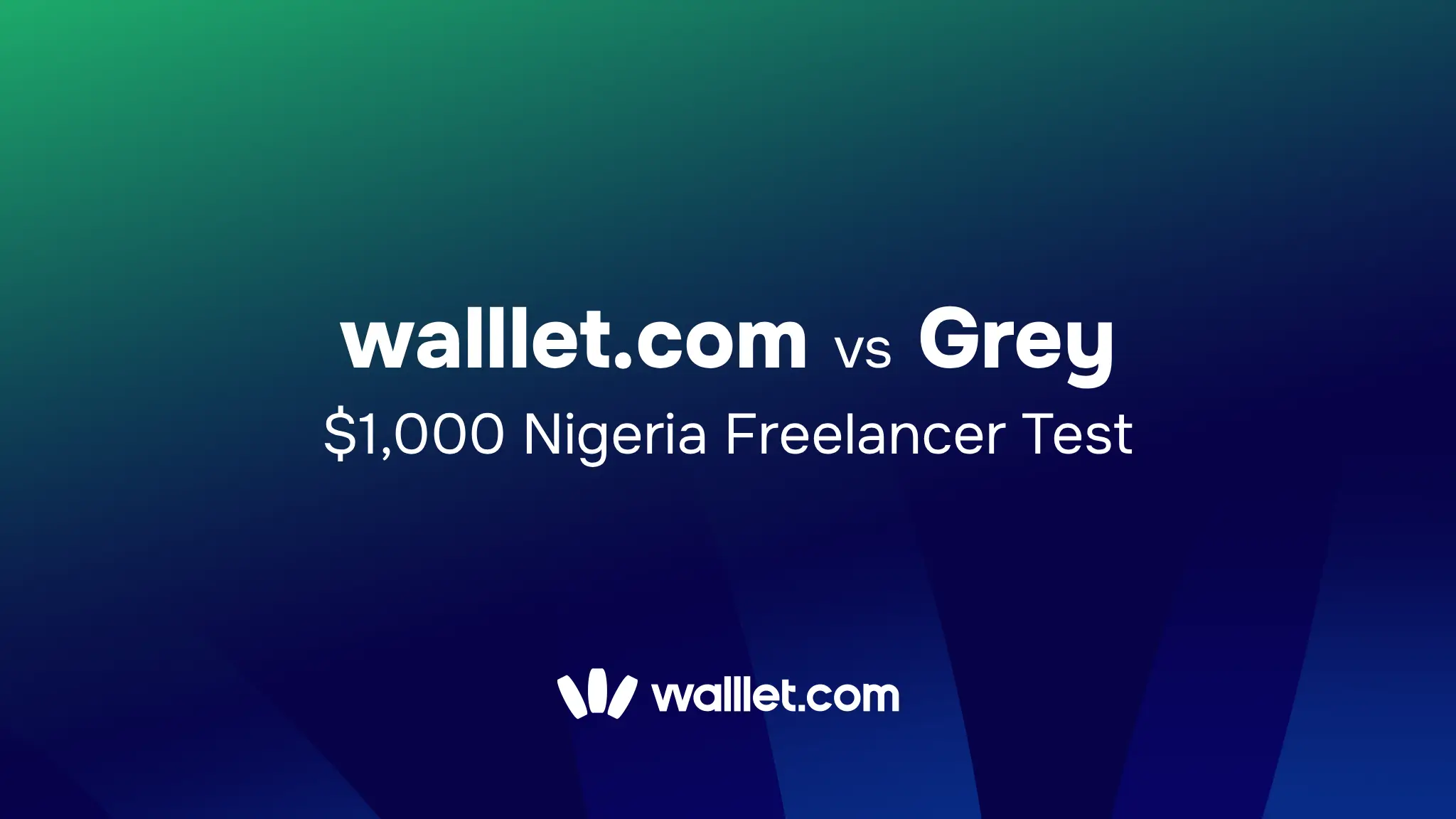 walllet.com ve Grey karşı karşıya: Nijeryalı serbest çalışanlar için 1.000 dolarlık test