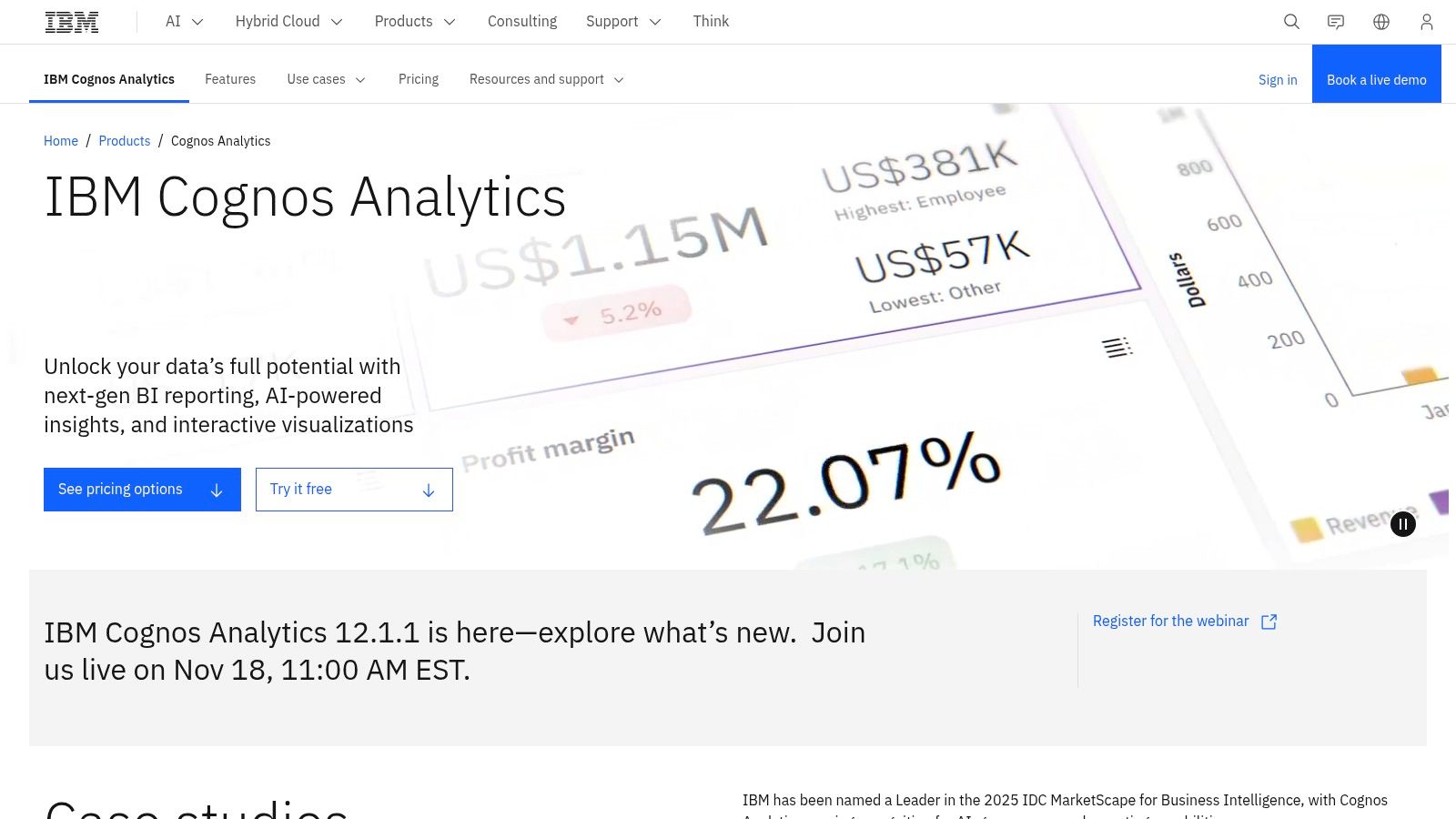 IBM Cognos Analytics