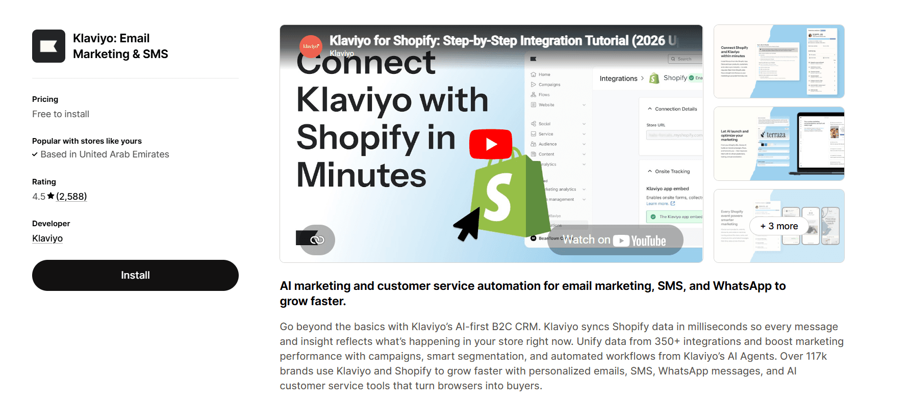 Klaviyo Email Marketing and SMS