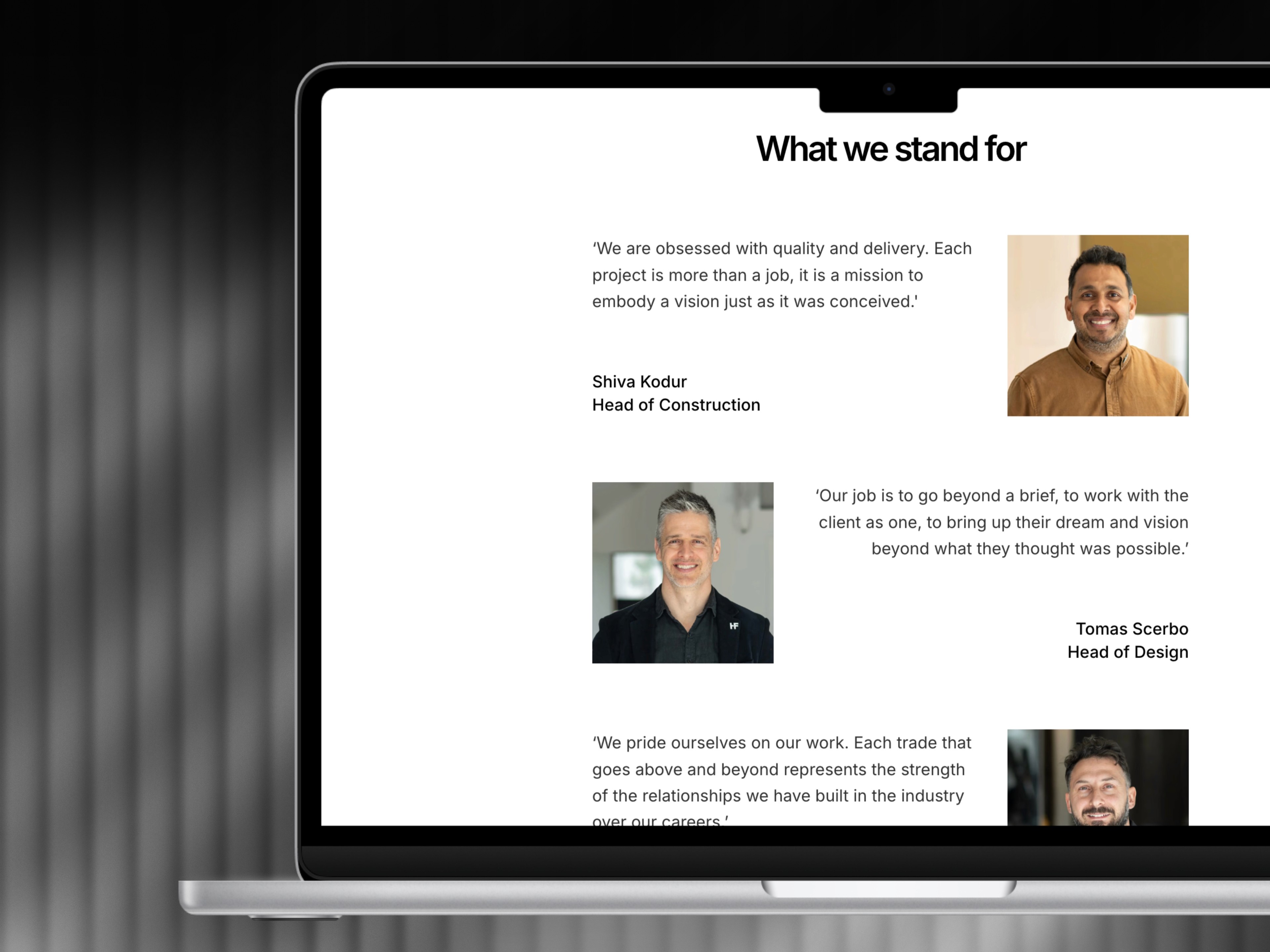 Project case study image for a Framer website by Shammas Anwer