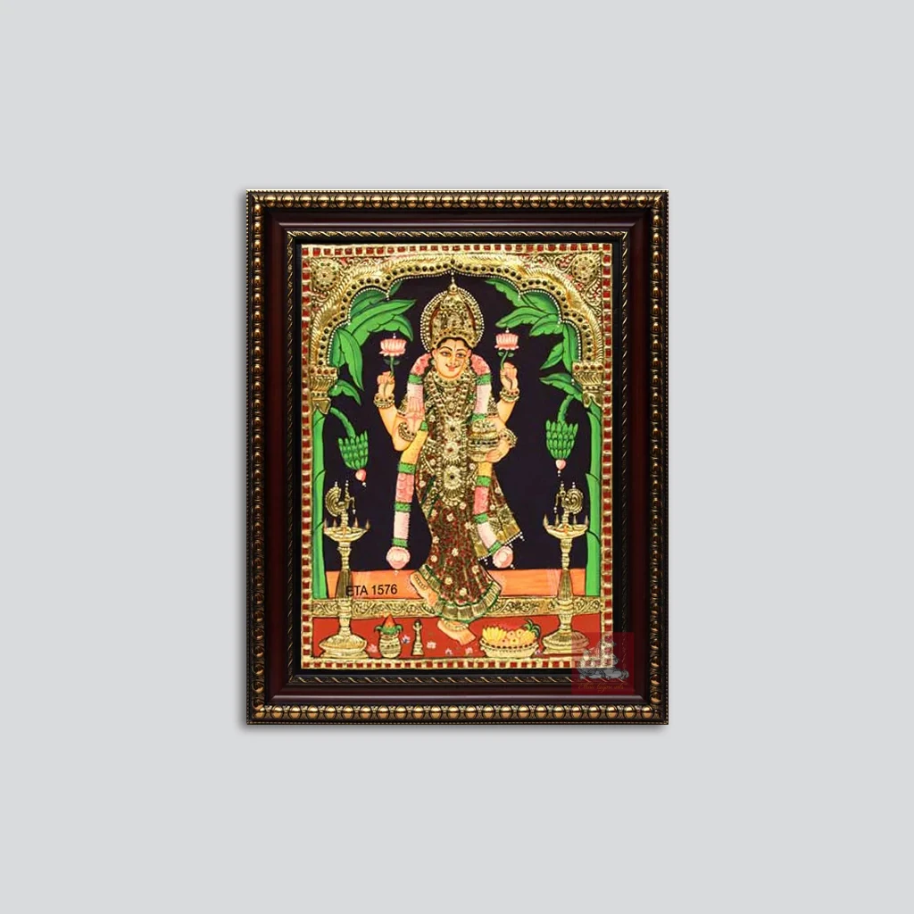 Gruha Lakshmi Tanjore Painting