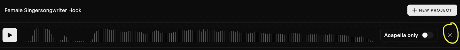 Swap audio feature on Kits AI