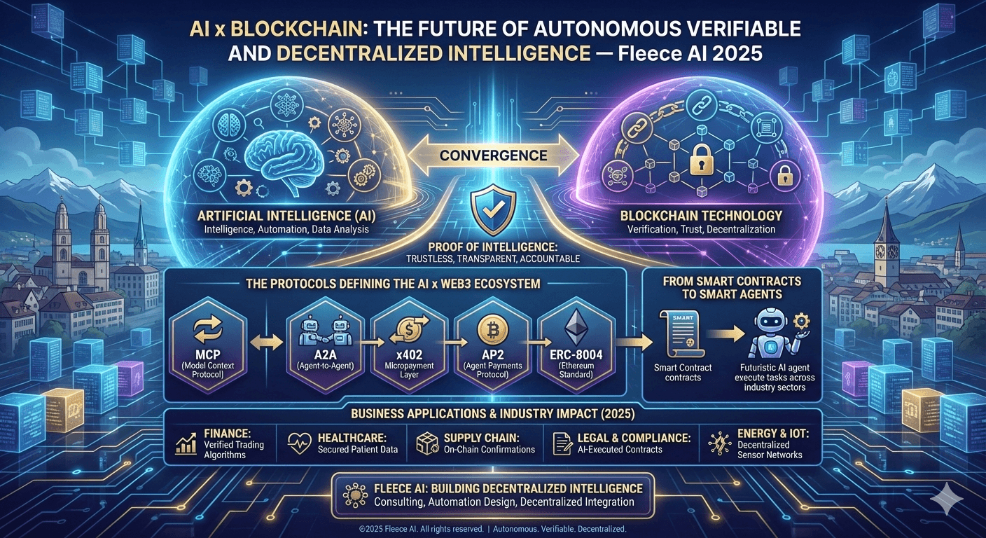 AI and Blockchain : The future of autonomous, verifiable, and decentralized intelligence