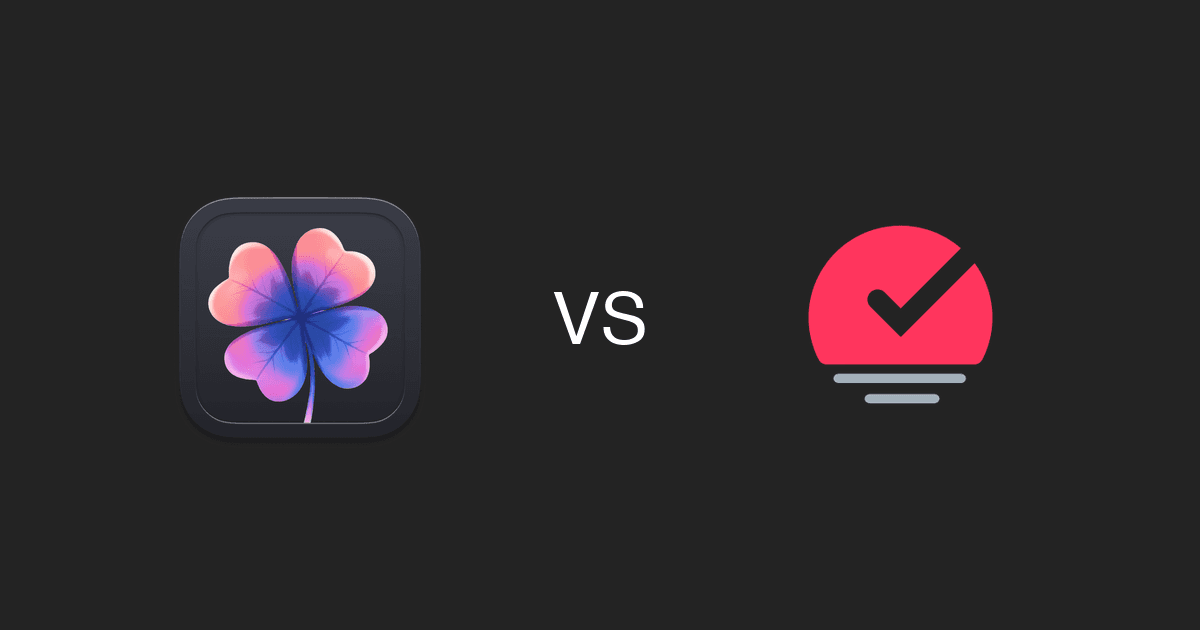 Aftertone vs Sorted³ 2026 comparison — productivity system versus auto-schedule planner