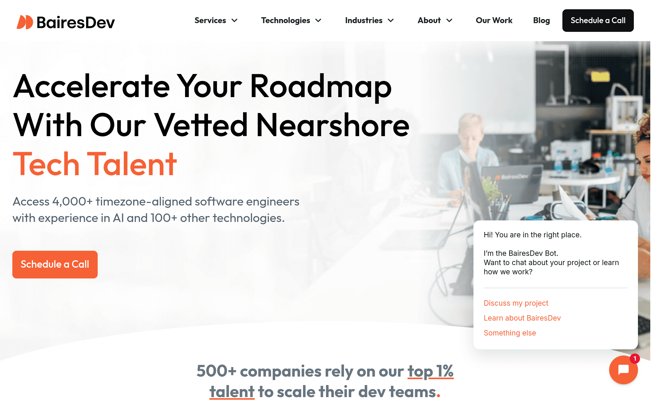 BairesDev Screenshot