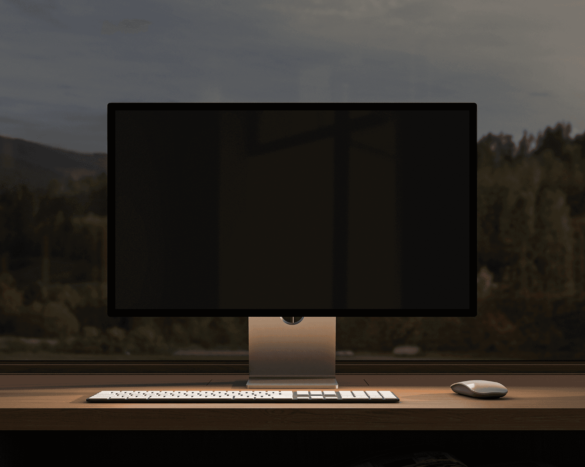 Willow dusk front-facing desktop SaaS UI mockup