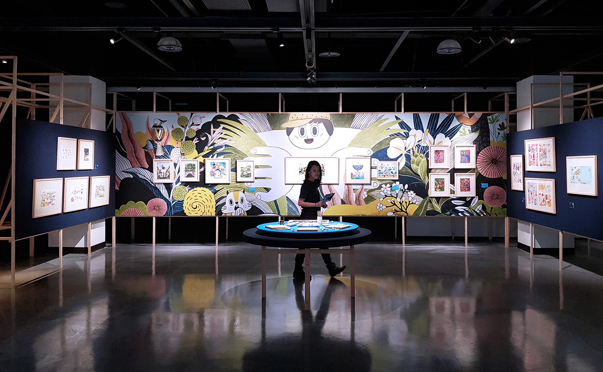 傾聽心話語 - 2019 桃園插畫大展 | exhibitions | 桃園展演中心 | 3/3 TRIO DESIGN 三分之三設計