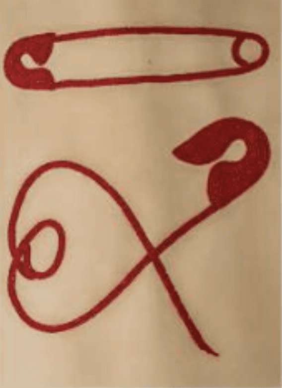 herd of sheep on road painting