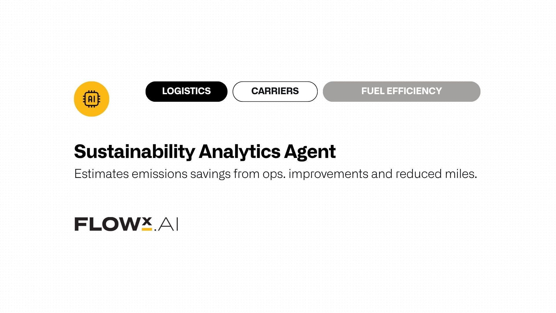 Sustainability Analytics Agent