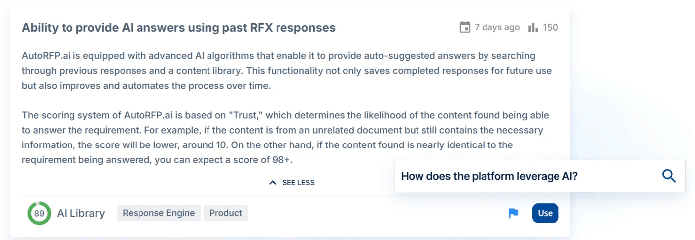  auto-suggest answers